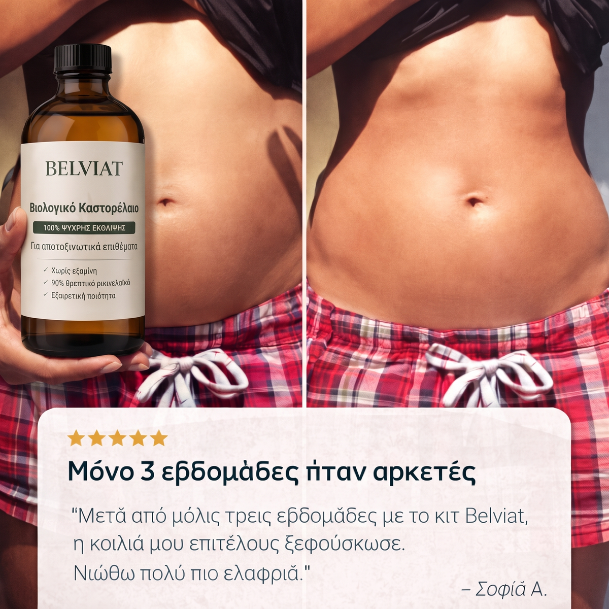 Σετ Αποτοξίνωσης Belviat με Καστορέλαιο